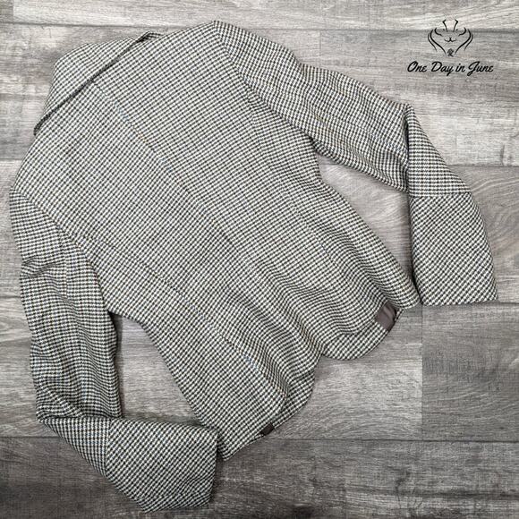 Benetton Vintage Classic Houndstooth Blazer Size 40 (M) - Picture 5 of 5